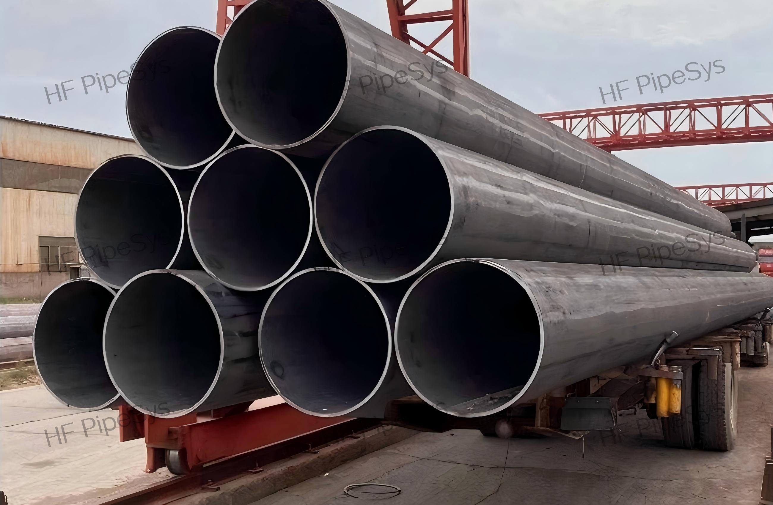 Q235 Carbon Steel Straight Seam Welded Pipe